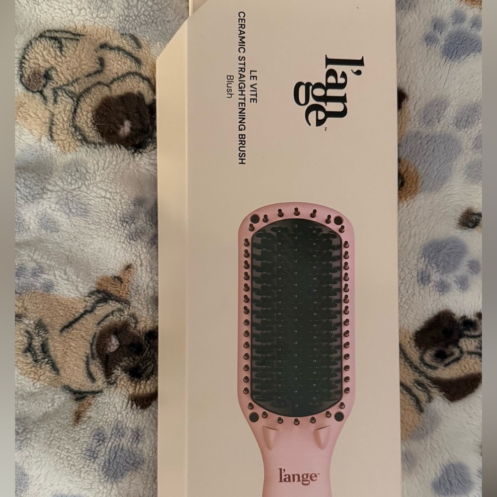 Lange Le Vite Blush Hair Straightening Brush